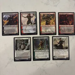 Magic the Gathering MTG Plainswalker Lot Of 7 Cards Uncommon - Image 1