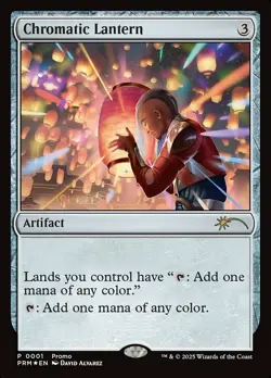 1x Chromatic Lantern (0001) - Foil - Pride Month Promo NM-Mint, English Unique & - Image 1