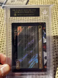 BGS 10 BLACK LABEL MTG Final Fantasy Fang, Fearless L’cie Surge Foil 0526 EN - Image 2