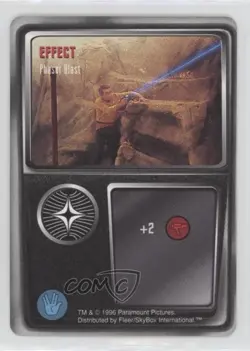 1996 Star Trek - The Card Game Effect Phaser Blast - Image 1
