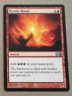 4x - Pyretic Ritual - Core Set 2011 - MTG - Magic the Gathering - x4 - Image 2