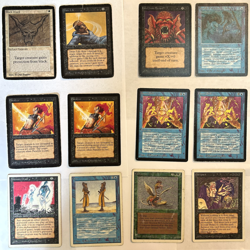 MTG Beta 9/Unlimited 3 Lot Animate Dead, DarkPact, Paralyze, Power Sink & more - Image 1