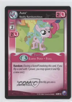 2014 My Little Pony Collectible Card Game - Canterlot Nights Aura #39 - Image 1