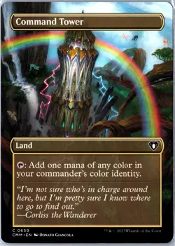 Commander Masters #659 Command Tower (Borderless) - Image 1
