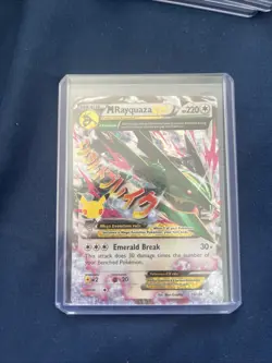 Pokemon Card Mega M Rayquaza EX 76/108 Holo Celebrations 25th Anniversary NM - Image 1