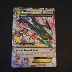 Pokemon M Rayquaza EX 76/108 Celebrations: Classic Collection Holo English NM - Image 1
