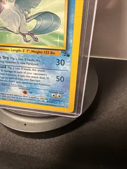 Articuno 17/62 Fossil *Unlimited* *Rare* Pokemon Card TCG Non Holo LP Vintage - Image 4