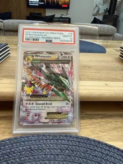 Pokemon tcg M Rayquaza EX 76/108 PSA 10 Celebrations Classic Collection GEM MINT - Image 1