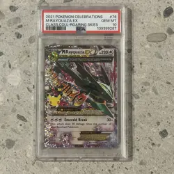 PSA 10 - M Rayquaza EX - 76/108 - Celebrations - Pokemon - Image 1