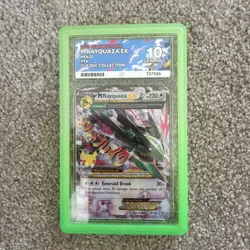 Pokemon TCG Mega M Rayquaza EX Card 76/108 Celebrations Ace 10 Gem Mint 🔥 - Image 1