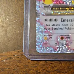 Pokemon TCG M Rayquaza EX 76/108 Mega Holo Full Art Celebrations Classic - Image 5