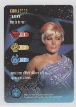 1996 Star Trek - The Card Game Challenge Magda Kovacs - Image 1