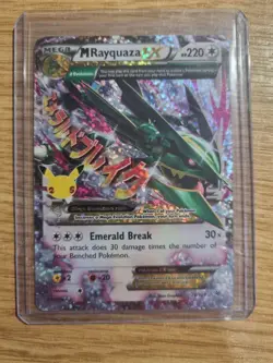 Pokemon TCG Mega M Rayquaza EX Card 76/108 Celebrations - Image 1