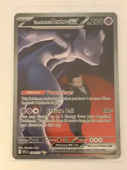 CLEAN Team Rockets Mewtwo EX 281/217 SIR - Ascended Heroes - Pokemon TCG NM - Image 1