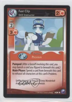 2014 My Little Pony Collectible Card Game - Canterlot Nights Fast Clip #34 - Image 1