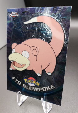 2000 Topps Chrome Series 2 - Pokemon Slowpoke #79 - Image 3