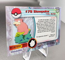 2000 Topps Chrome Series 2 - Pokemon Slowpoke #79 - Image 5