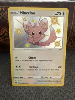 Minccino SV093/SV122 Shining Fates: Shiny Vault Holo - NM Pokemon TCG - Image 1