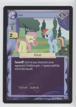 2013 My Little Pony Collectible Card Game - Premiere Yay! #130 - Image 1