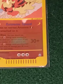 Pokemon Arcanine 002/147 Aquapolis Reverse Holo Rare 90 HP Stage 1 English - Image 2
