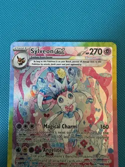 Pokemon TCG Sylveon EX 156/131 Prismatic Evolutions 2025 NM - Image 2