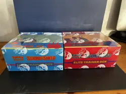 2 Of Pokemon Sword And Shield Base Elite Trainer Box Sealed Pokeball First Print - Image 5