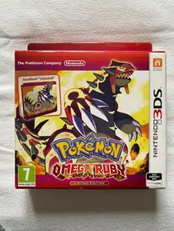 Pokemon Omega Ruby Nintendo 3DS Steelbook Limited Edition - Image 1