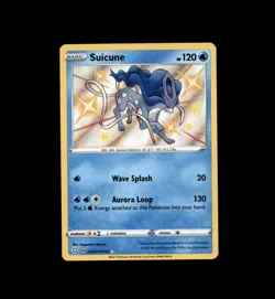 Suicune SV022/SV122 Shiny Rare Shining Fates Shiny Vault Pokemon Holo Near Mint - Image 1
