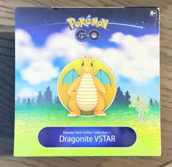 Pokemon GO Dragonite VSTAR Premier Deck Holder Kit Etched Foil Promo Booster - Image 2