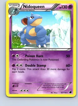 Pokemon: Plasma Freeze Nidoqueen #42/116 Rare .VO5 - Image 1