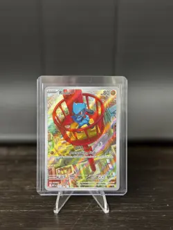 Riolu 010 Pokemon Me: Mega Evolution Promo Holo Art Rare - Image 1