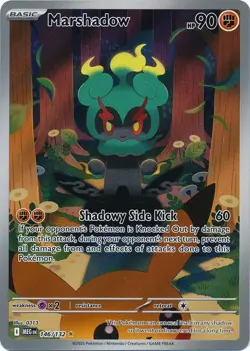 Marshadow #146/132 Illustration Rare Mega Evolution Pokemon 2025 NM - Image 1