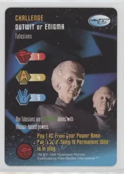 1996 Star Trek - The Card Game Challenge Talosians - Image 1