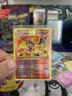 Charizard #13 Reverse Holo Rare Evolutions 2016 Pokemon TCG MP - Image 1