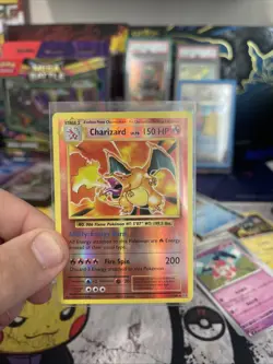 Charizard #13 Reverse Holo Rare Evolutions 2016 Pokemon TCG MP - Image 2