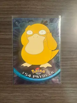 2000 Topps Chrome Pokemon Psyduck #54 — Vintage - Image 1