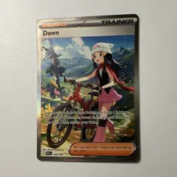 Pokemon TCG Dawn Trainer Supporter Special Illustration Rare Holo 129/094 Me02 … - Image 1