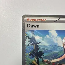 Pokemon TCG Dawn Trainer Supporter Special Illustration Rare Holo 129/094 Me02 … - Image 2