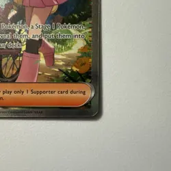 Pokemon TCG Dawn Trainer Supporter Special Illustration Rare Holo 129/094 Me02 … - Image 4