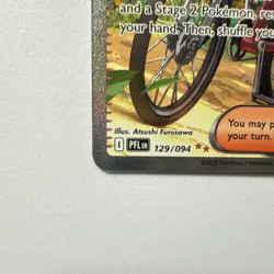 Pokemon TCG Dawn Trainer Supporter Special Illustration Rare Holo 129/094 Me02 … - Image 5