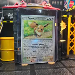 Eevee 151 Reverse Holo Pokemon TCG 133/165 Scarlet & Violet Common - Image 3