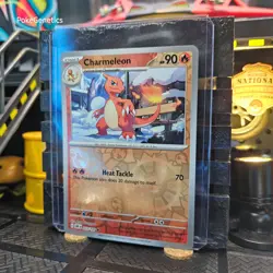 Charmeleon Obsidian Flames Reverse Holo Pokemon TCG 027/197 Scarlet Violet SV03 - Image 2