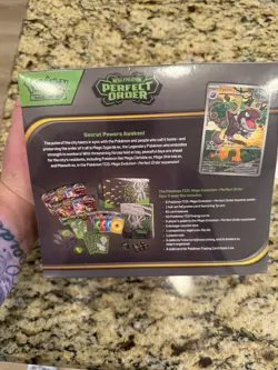 Pokemon TCG Mega Evolution: Perfect Order Elite Trainer Box Booster English 6+ - Image 2