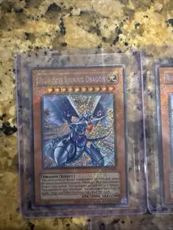 Blue Eyes Shining Dragon RP02-EN096 English Secret Rare Card Near Mint Condition - Image 2