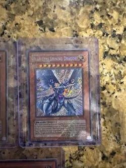 Blue Eyes Shining Dragon RP02-EN096 English Secret Rare Card Near Mint Condition - Image 3