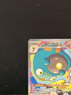 Pokemon TCG - Ascended Heroes Ionos Bellibolt EX SIR #279/217 NM Pack Fresh - Image 3