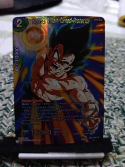 Vegeta Villain Turned Protector Foil Dragon Ball Super Card Game - Image 1