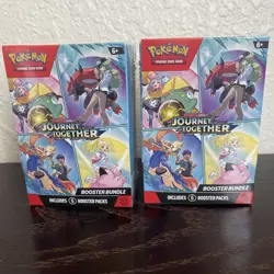 Pokemon Journey Together x2, Booster Bundle Set Of Two Factory Sealed New - Image 1