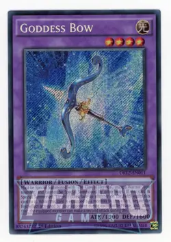 Yugioh Goddess Bow DRL2-EN011 Secret Rare 1st Edition NM/LP - Image 1