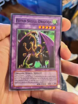 Yugioh Fiend Skull Dragon LOD-039 Super Rare - Image 1